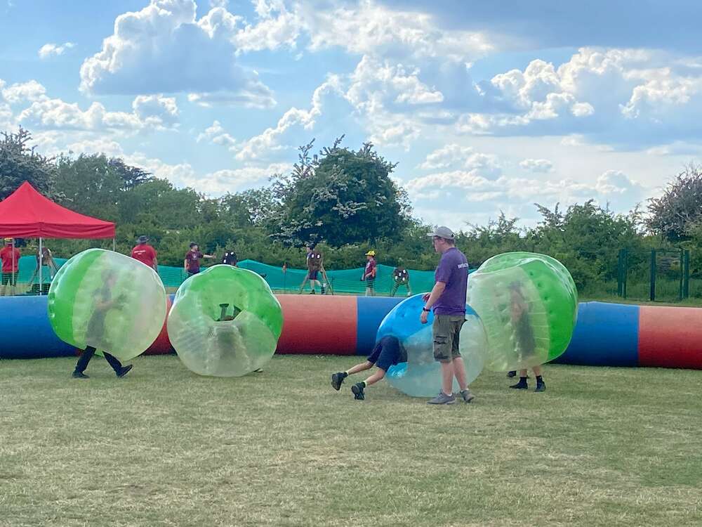 Cub Fun Day at Lower Grange Farm
